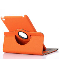Pouzdro s otočným držákem a prostorem na doklady pro iPad mini 4 / 5 - oranžové