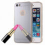 Zrcadlový ochranný kryt pro iPhone 5 / 5S / SE (2016) – stříbrný
