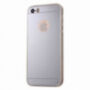 Zrcadlový ochranný kryt pro iPhone 5 / 5S / SE (2016) – stříbrný