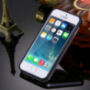 MOTOMO kovový ochranný zadní kryt pro Apple iPhone 5 / 5S / SE (2016) – stříbrný