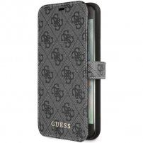 Guess Charms Book Case flipové pouzdro pro iPhone 7 Plus / 8 Plus - šedé