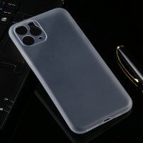 Super tenký matný kryt pro iPhone 11 Pro - transparentní