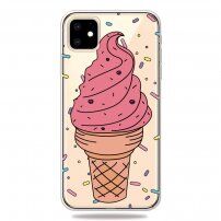 Měkký 3D transparentní kryt pro iPhone 11 - zmrzlina