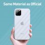 Baseus silikonový transparentní kryt pro iPhone 11 Pro Max - bílý