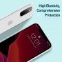 Baseus silikonový transparentní kryt pro iPhone 11 Pro Max - bílý