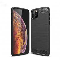 Kryt s broušenou texturou pro iPhone 11 Pro Max - černý