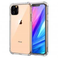 Leeu Design transparentní kryt s ochranou hran pro iPhone 11 Pro - čirý