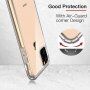 Leeu Design transparentní kryt s ochranou hran pro iPhone 11 - čirý