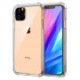 Leeu Design transparentní kryt s ochranou hran pro iPhone 11 - čirý