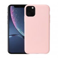 Howmark měkký pogumovaný kryt pro iPhone 11 Pro Max - růžový