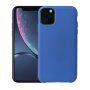 Howmark měkký pogumovaný kryt pro iPhone 11 Pro Max - modrý