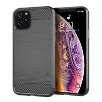 Mofi kryt s broušenou texturou pro iPhone 11 Pro - šedý