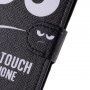 Flipové pouzdro se vzorem pro iPhone 11 Pro - Don't touch my phone