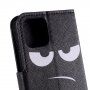 Flipové pouzdro se vzorem pro iPhone 11 Pro - Don't touch my phone