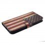 Flipové pouzdro se vzorem pro iPhone 11 Pro - retro vlajka USA