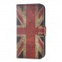 Flipové pouzdro se vzorem pro iPhone 11 Pro - retro vlajka UK