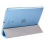 Pouzdro se stojánkem a zadní částí z tvrzeného plastu pro iPad 9,7" (2017/2018) / Air - modré