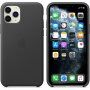 Originální Apple kožený kryt pro iPhone 11 Pro Max - černý