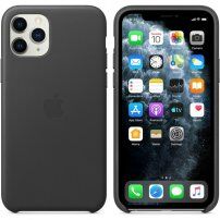Originální Apple kožený kryt pro iPhone 11 Pro Max - černý