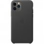 Originální Apple kožený kryt pro iPhone 11 Pro Max - černý