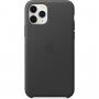 Originální Apple kožený kryt pro iPhone 11 Pro Max - černý
