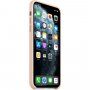 Originální Apple silikonový kryt pro iPhone 11 Pro Max - pískově růžový