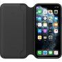 Originální Apple Folio kožené flipové pouzdro pro iPhone 11 Pro - černé