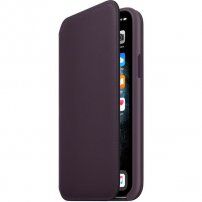 Originální Apple Folio kožené flipové pouzdro pro iPhone 11 Pro - lilkové 