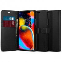 Spigen Wallet S peněženkové pouzdro pro iPhone 11 - černé