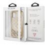Guess 4G Peony Glitter přesýpací kryt pro iPhone 11 Pro Max - zlatý