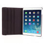 Otočné 360° ochranné pouzdro pro iPad 9,7" (2017/2018) / Air 1 / 2 / Pro 9,7" - fialové
