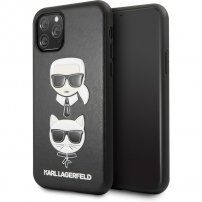 Karl Lagerfeld & Choupette kryt pro iPhone 11 Pro Max - černý