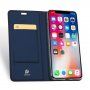 Dux Ducis flipové pouzdro pro iPhone XR - tmavě modré
