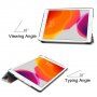 Pouzdro s funkcí uspání pro iPad 10,2" (2019-2021) - motýli a květiny
