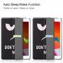 Pouzdro s funkcí uspání pro iPad 10,2" (2019-2021) - Don't touch me