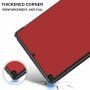 Smart pouzdro se stojánkem a funkcí uspání pro iPad 10,2" (2019-2021) - červené