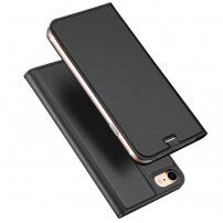 DUX DUCIS Skin Pro flipové pouzdro pro iPhone 7 / 8 / SE (2020/2022) - tmavě šedé