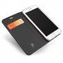 DUX DUCIS Skin Pro flipové pouzdro pro iPhone 7 / 8 / SE (2020/2022) - tmavě šedé