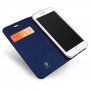 DUX DUCIS Skin Pro flipové pouzdro pro iPhone 7 / 8 / SE (2020/2022) - tmavě modré