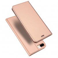Dux Ducis flipové pouzdro se stojánkem pro iPhone 7 Plus / 8 Plus - růžovozlaté