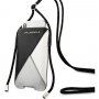 Karl Lagerfeld pouzdro s popruhem pro iPhone 11 Pro Max - černé / šedé