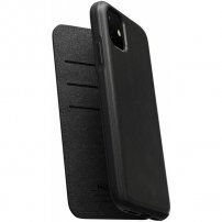 Nomad Folio kožené flipové pouzdro pro iPhone 11 - černé