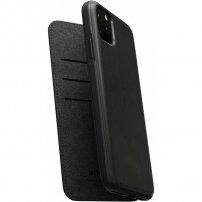 Nomad Folio kožené flipové pouzdro pro iPhone 11 Pro Max - černé