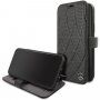 Mercedes Quilted Perf flipové pouzdro pro iPhone 11 Pro - černé