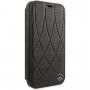 Mercedes Quilted Perf flipové pouzdro pro iPhone 11 Pro Max - černé