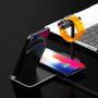 Bezdrátová hliníková nabíjecí stanice pro iPhone / Apple Watch / AirPods - černá