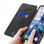 Dux Ducis flipové pouzdro se slotem na karty pro iPhone XR - černé