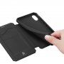 Dux Ducis flipové pouzdro se slotem na karty pro iPhone XR - černé