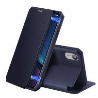 Dux Ducis flipové pouzdro se slotem na karty pro iPhone XR - modré