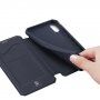 Dux Ducis flipové pouzdro se slotem na karty pro iPhone XR - modré